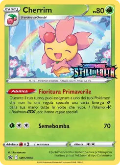Cherrim, SPSC Promo No. SWSH088 Holo