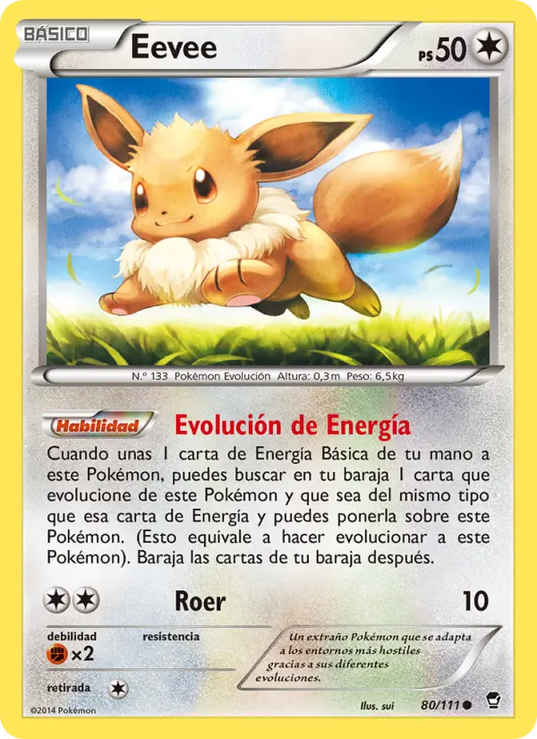 Eevee, Puños Furiosos No. 80