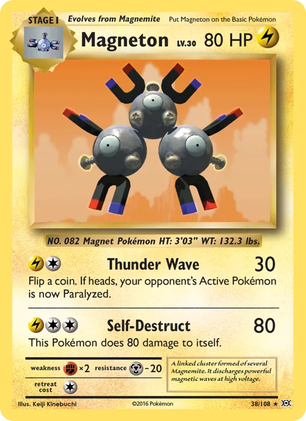 Magneton, Evolutions No. 38