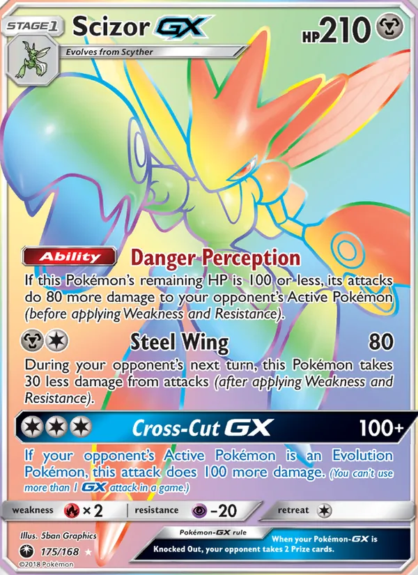 Scizor GX, Celestial Storm Nº 175