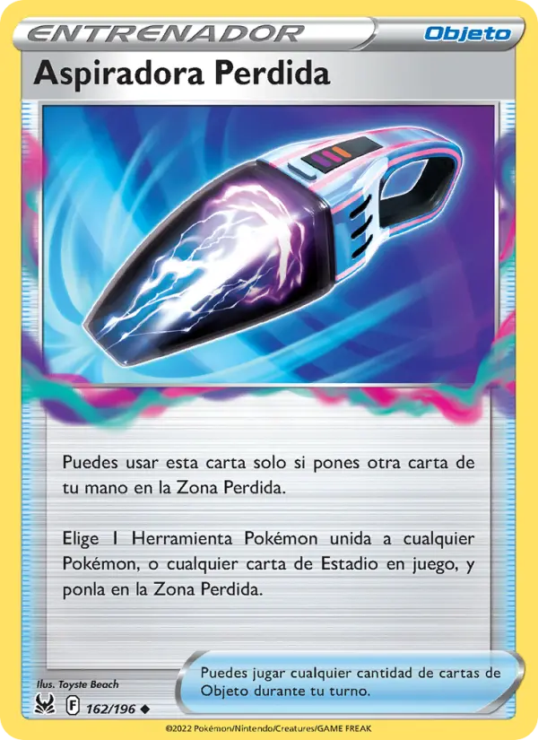 Aspiradora Perdida, Origen Perdido Nº 162