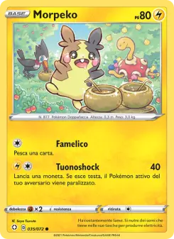 Morpeko, Destino Splendente No. 35 Normal