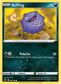 Koffing, Reinado Escalofriante Nº 94 Normal