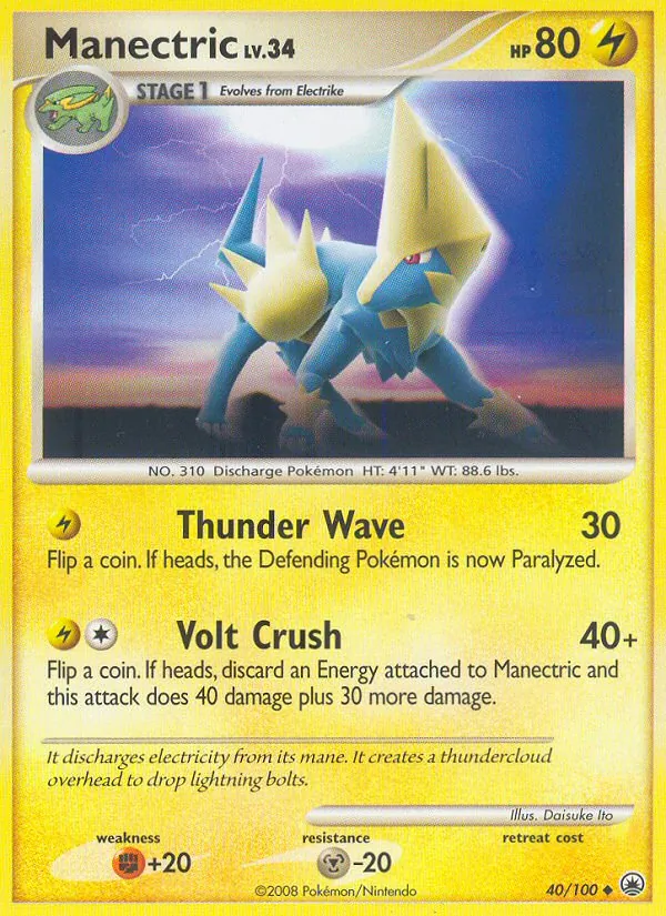 Manectric, Majestic Dawn Nº 40