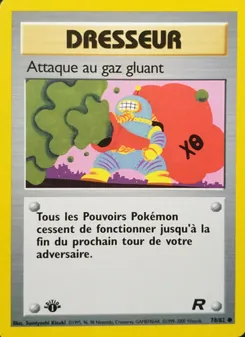 Attaque au gaz gluant, Team Rocket Nº 78 Normal