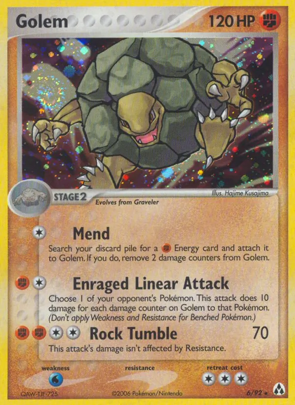 Golem, Legend Maker No. 6