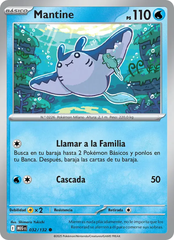 Mantine, Megaevolución No. 032