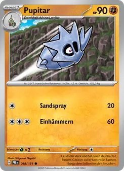 Pupitar, Prismatische Entwicklungen No. 048 Normal