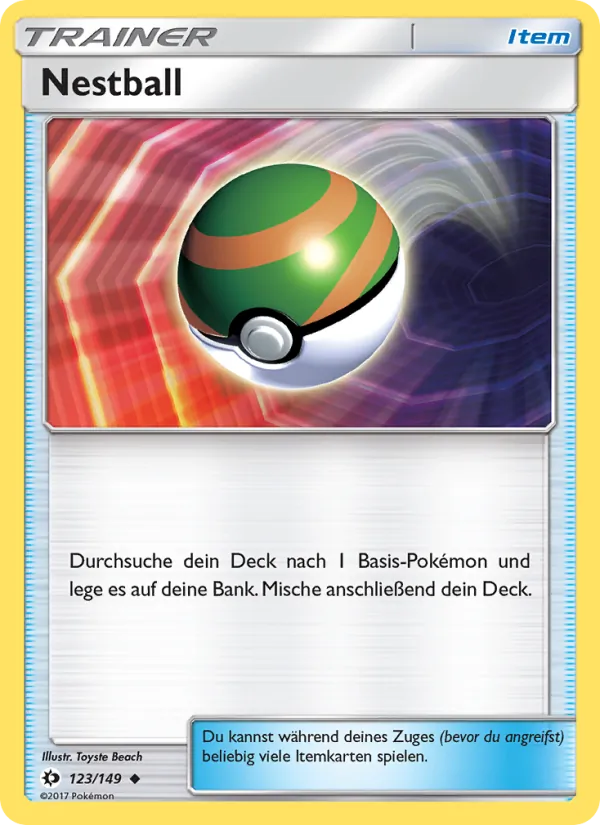 Nestball, Sonne & Mond Nº 123
