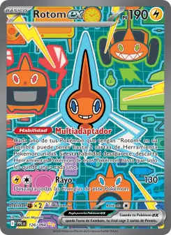 Rotom ex, Fuegos Fantasmales Nº 126 Holo