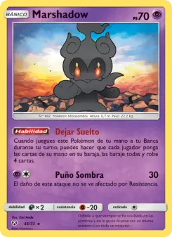Marshadow, Leyendas Luminosas No. 45 Normal