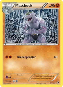 Maschock, Fliegende Fäuste Nº 45 Normal