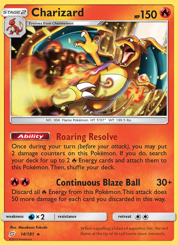 Charizard, Team Up No. 14