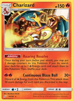 Charizard, Team Up No. 14 Normal