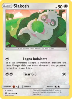 Slakoth, Sintonia Mentale No. 167 Normal