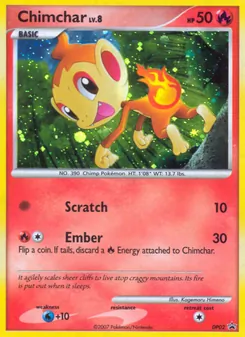 Chimchar, DP Black Star Promos No. DP02