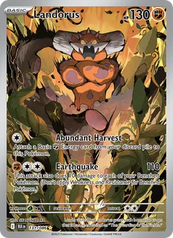 Landorus, Black Bolt Nº 131 Holo