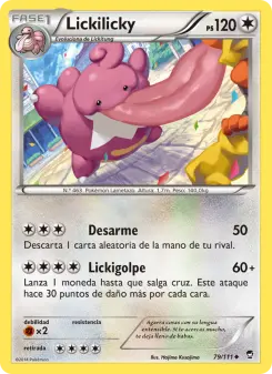 Lickilicky, Puños Furiosos No. 79 Normal