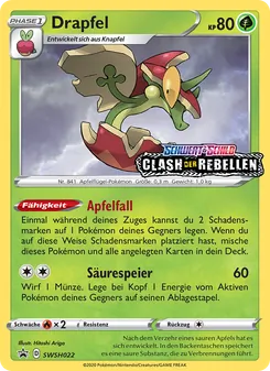 Drapfel, SCSC Promokarten Nº SWSH022 Holo