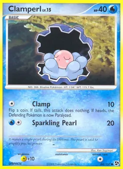 Clamperl, Great Encounters No. 64 Normal