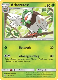 Arboretoss, Welten im Wandel No. 19 Normal