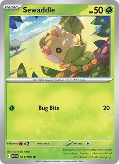 Sewaddle, White Flare No. 001