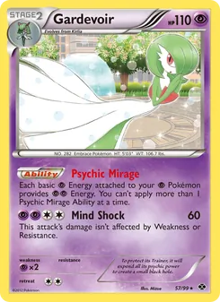 Gardevoir, Next Destinies No. 57 Normal