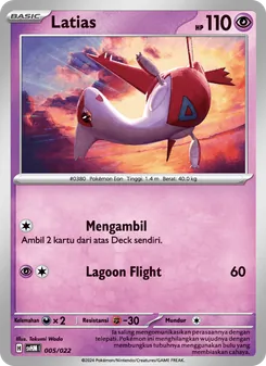 Latias, Miraidon ex Futur No. 005 Normal
