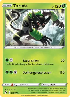 Zarude, Glänzendes Schicksal No. 16 Normal