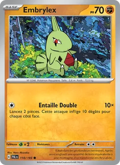 Embrylex, Évolutions à Paldea No. 110 Normal