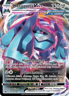 Metagross VMAX, Schaurige Herrschaft No. 113 Holo