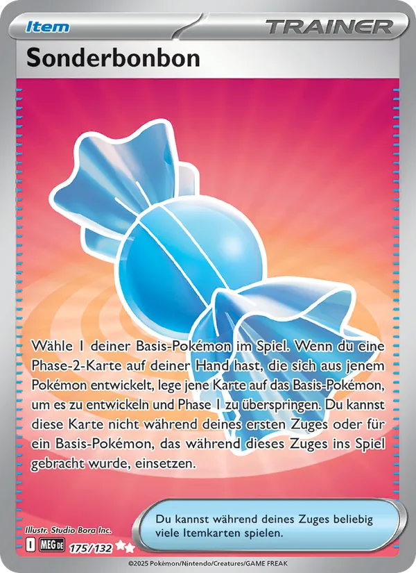 Sonderbonbon, Mega-Entwicklung Nº 175