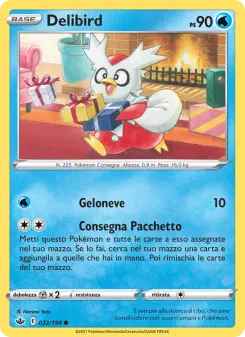 Delibird, Regno Glaciale Nº 32 Normal