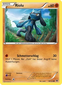 Riolu, Schicksalsschmiede No. 46 Normal