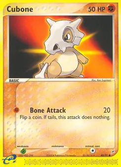Cubone, Team Magma vs Team Aqua No. 40 Normal