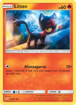Litten, Union de Aliados No. 20 Normal