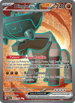 Dinglu-ex, Évolutions à Paldea No. 243 Holo