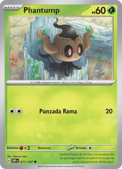 Phantump, Llamas Obsidianas No. 011 Normal