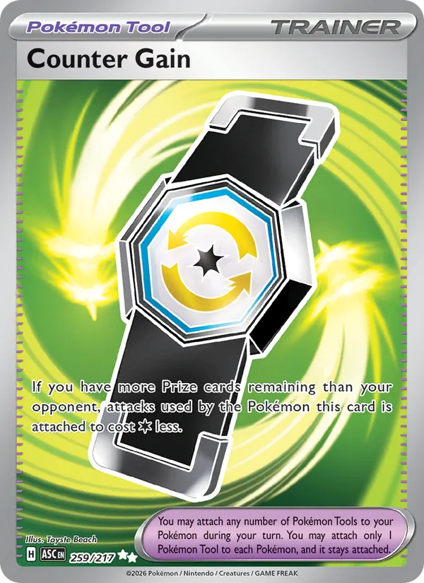 Counter Gain, Ascended Heroes Nº 259