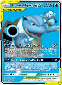 Tortank et Tiplouf GX, Éclipse Cosmique No. 214 Normal