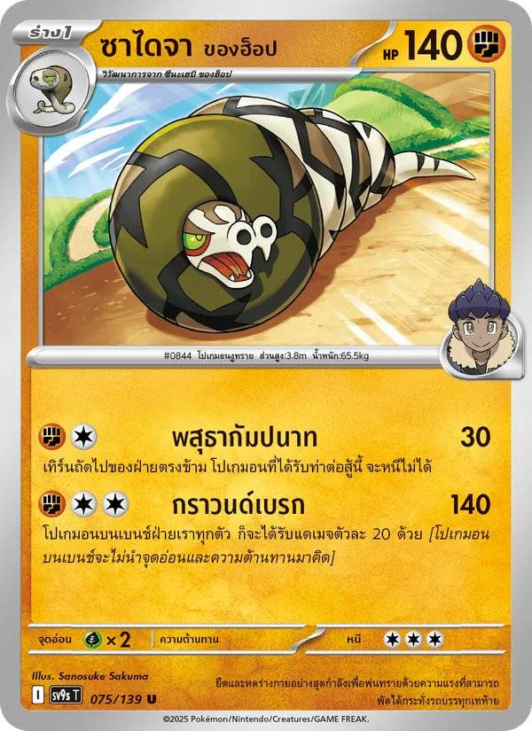 ซาไดจา <ของฮ็อป>, สายใยแห่งโชคชะตา No. 075