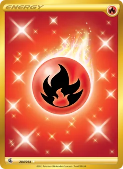 Fire Energy, Fusion Strike Nº 284 Holo