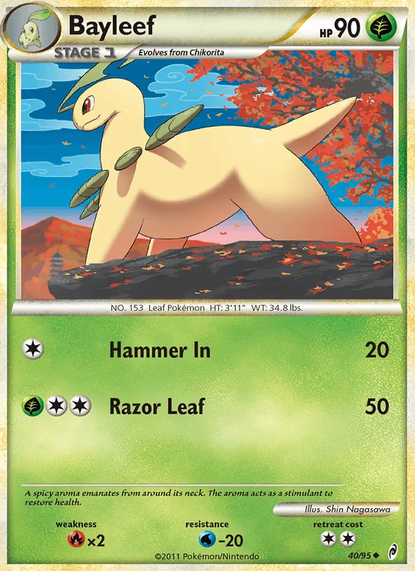 Bayleef, Call of Legends Nº 40