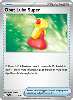 Obat Luka Super, Ikatan Takdir Nº 122 Normal