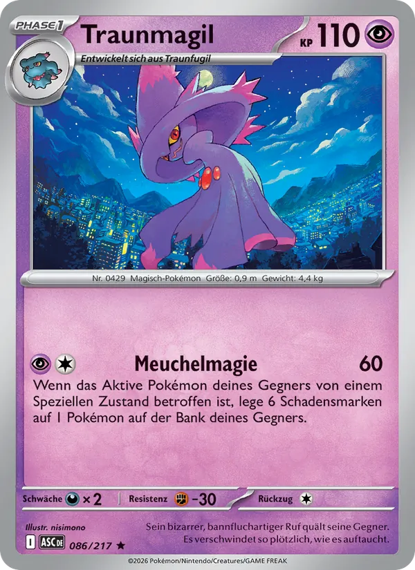Traunmagil, Erhabene Helden Nº 086