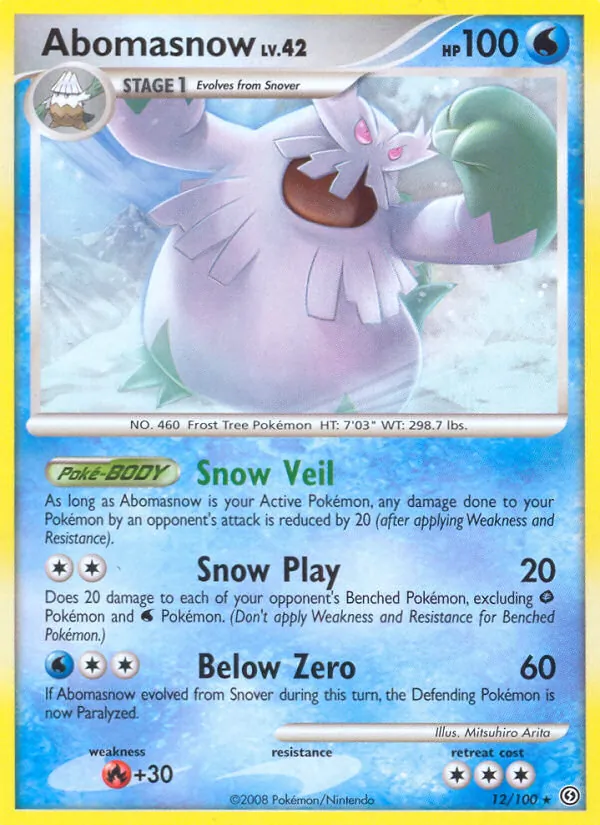 Abomasnow, Stormfront No. 12