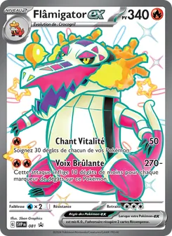 Flâmigator-ex, SVP Black Star Promos No. 081 Holo
