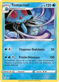 Tentacruel, Cielos Evolutivos No. 27 Normal