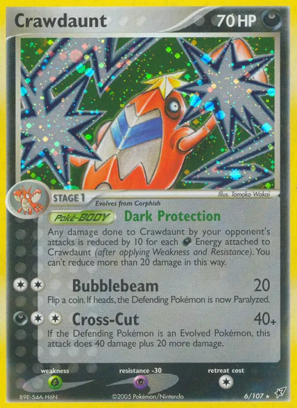 Crawdaunt, Deoxys No. 6