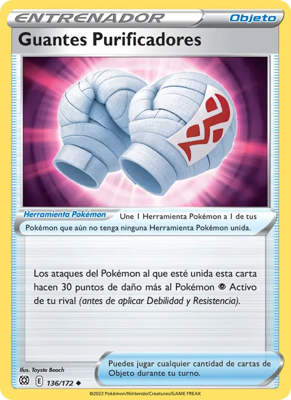 Guantes Purificadores, Astros Brillantes No. 136